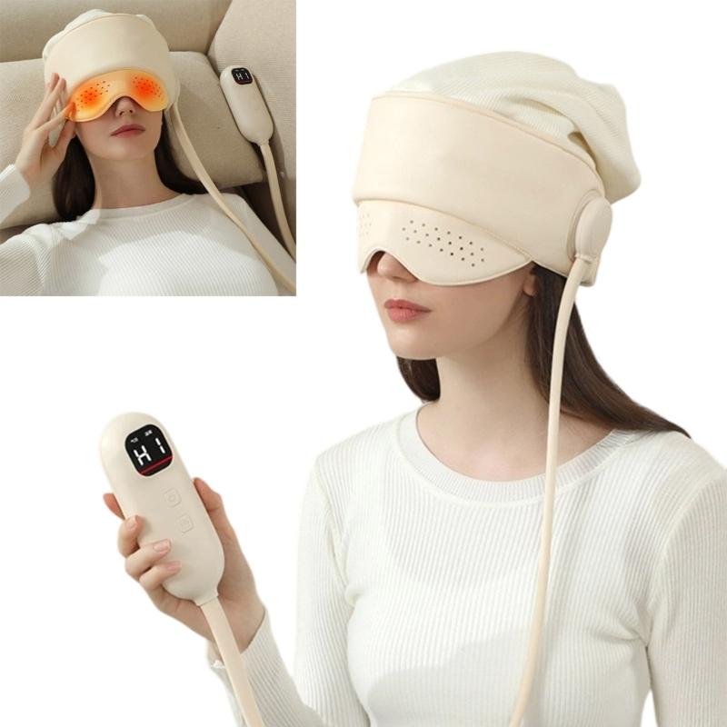 Cordless Head Massagers Quiet Operations Adjustable Mode Portable Design Stress Relief For Adults Seniors Shoulder Relief