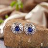 S925 Sterling Silber 18K Naturfarbe Schatz Ohrringe Leichter Luxus Premium Nische Original Design Ohrringe Neue Chinesische Ohrringe