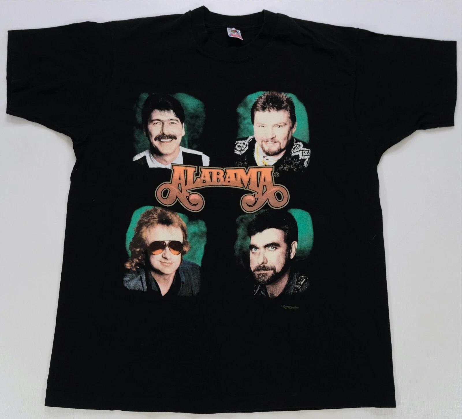 Rare Vintage RICHARD SOUTHERN Alabama On Tour Since 1980 T Shirt 90s Black SZ XL 2XL