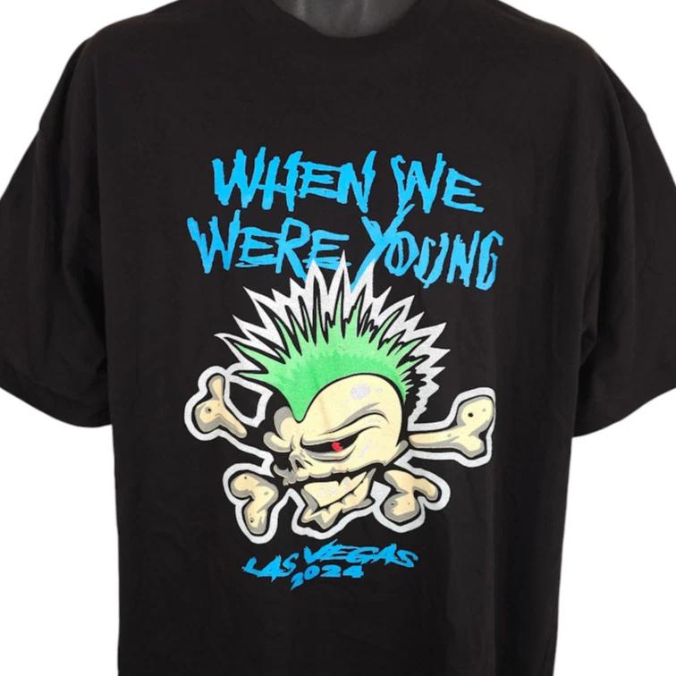 

When We Were Young Festival T Shirt Mens Size XL Black 2024 Las Vegas Music M