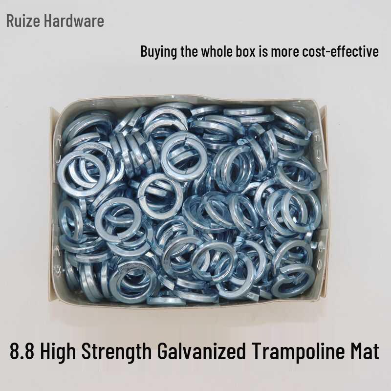 Galvanized Grade 8.8 Spring Lock Washer, Sizes M6-M16 M22 [80 per box] Galvanized