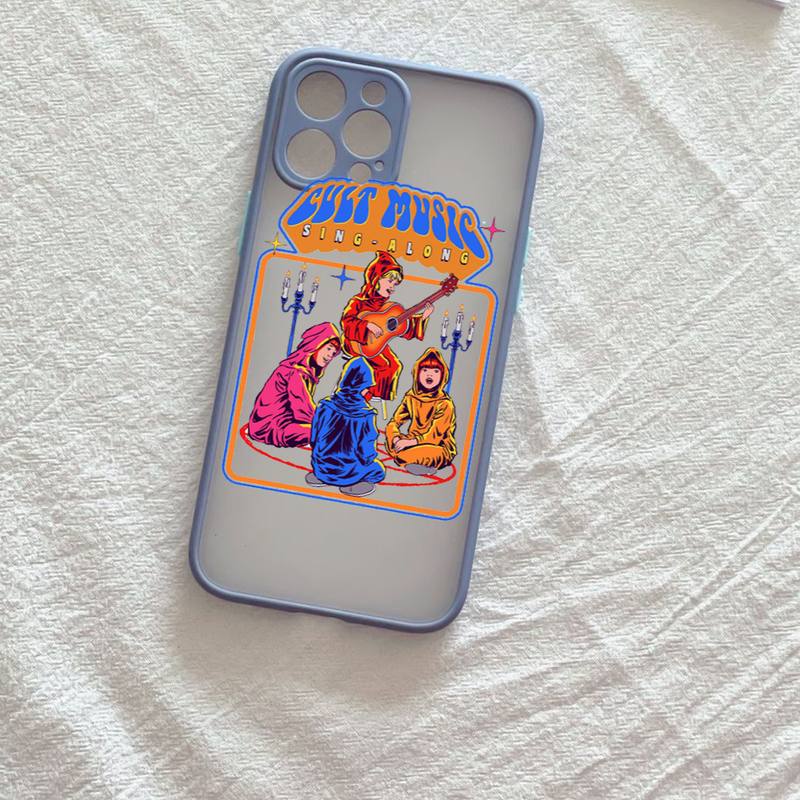 

Забавный винтажный чехол с изображением сатаны на Хэллоуин, давайте вызовем демонов, матовый чехол для телефона Iphone 6 6s 7 8 Plus Xr X Xs 11 12 13 Mini Pro Max iphone xs max