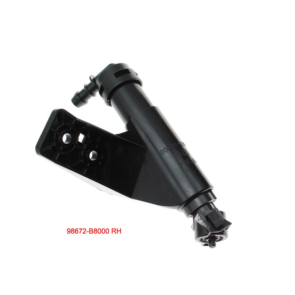 For Hyundai Santa Fe 2013 2014 2015 2016 Front Bumper HeadLight Washer Spray Nozzle Cleaning Pump Actuator Cover Cap 98671B8000
