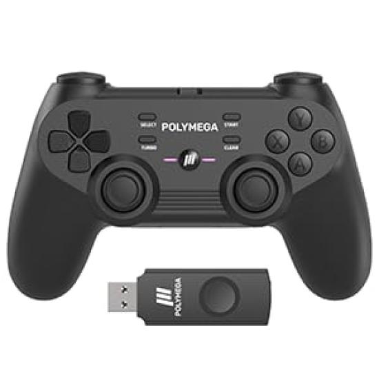 Polymega WC02 Wireless Controller with USB Receiver Specifications As PM01 Base [Same Unit] PM-WC02-01