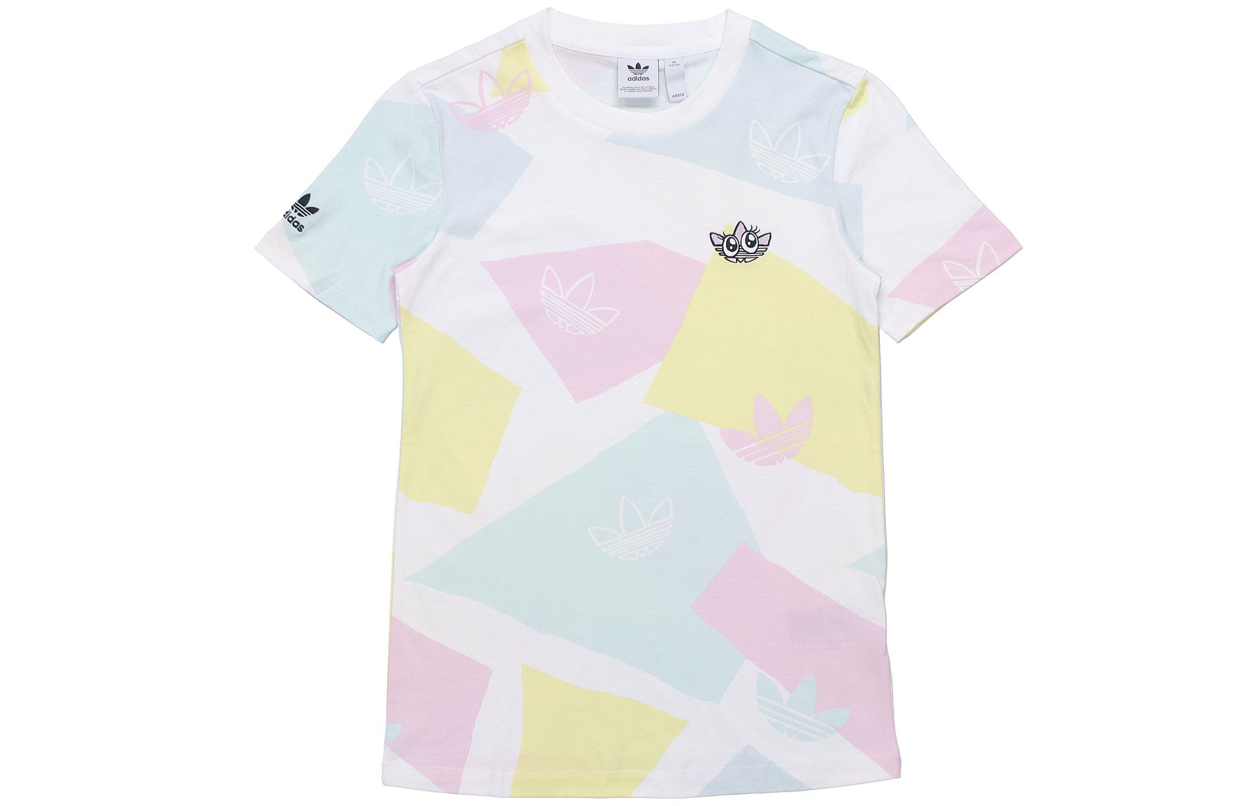 Adidas Originals Set in Sleeve T Shirt Women s Multicolor GK3674