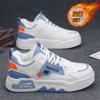 Shoes Winter Velvet Thickened Warm Large Cotton Shoes Youth Thick Sole Heightening Sports Casual Small White Board Shoes