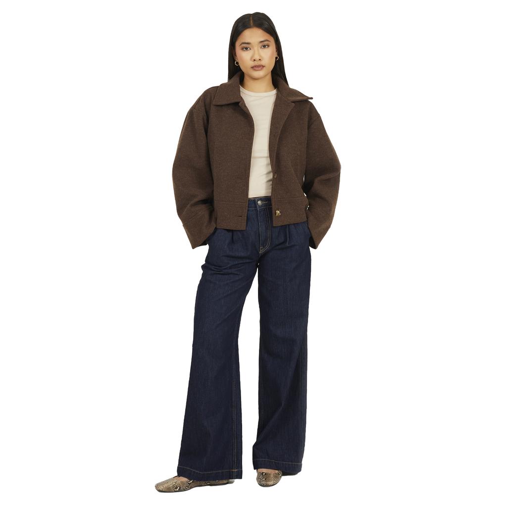 BRAVE SOUL Womens/Ladies Bonded Jacket