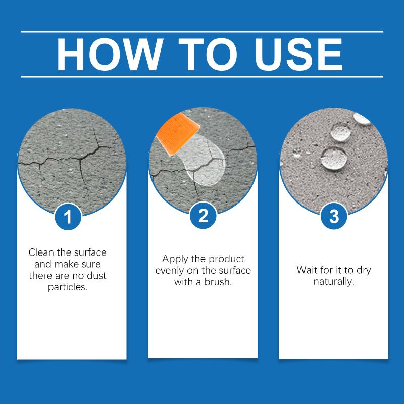Premium Waterproof Roof Coating Anti Leak Repair Agent High Strength Sealant for Indoor Outdoor Home Renovation