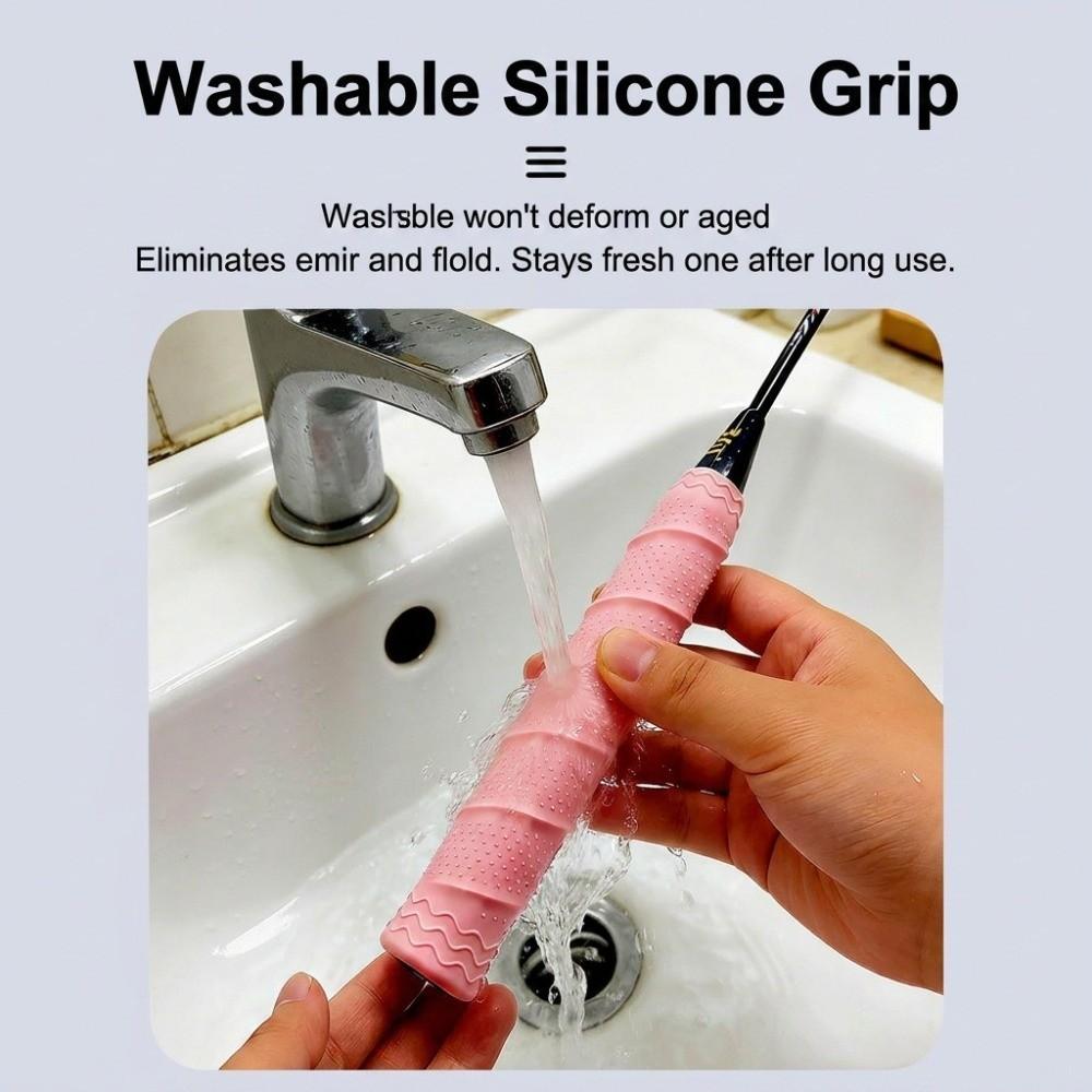 Anti-Slip Badminton Racket Handle Strap Shockproof Tennis Overgrip Cover  Racquet Supplies