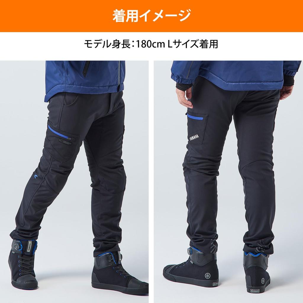 Yamaha Motor Riding RY2001 Windstop Softshell Co., Ltd. Autumn/Winter Pants, Pants, XL, Q1D-RST-Y29-00X
