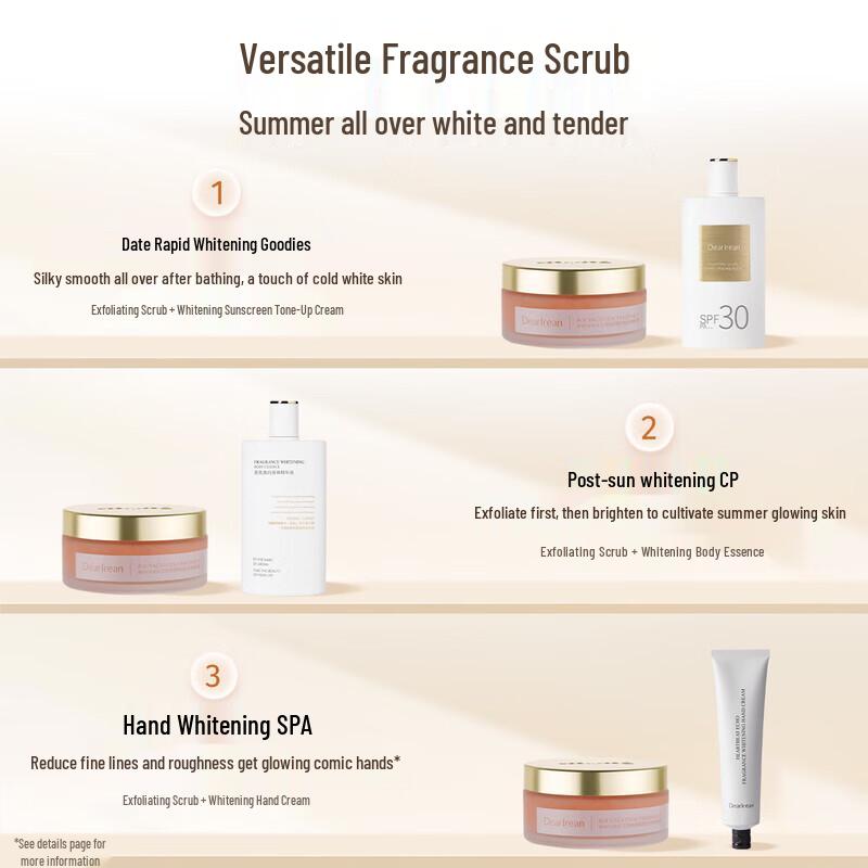 Dear Ilean Fragrance Body Scrub