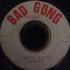 7inch Record LITTLE JOE  Natty B.M.W NONE Bad Gong Record Jamaica Reggae Ska  Dub Used