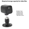 Security Camera IP66 Waterproof Motion Detection Night Vision 1080P 120° Wide Angle 600mAh Indoor Outdoor Camera for Home