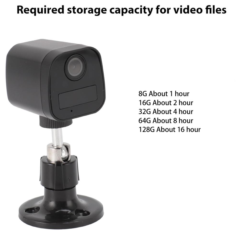 Security Camera IP66 Waterproof Motion Detection Night Vision 1080P 120° Wide Angle 600mAh Indoor Outdoor Camera for Home
