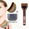 Lymphatic Contour Face And Body Brushes The Lymphatic Drainage Massager Ultra-Thin Wide Tongue Type Brush For Face Dry Brushing