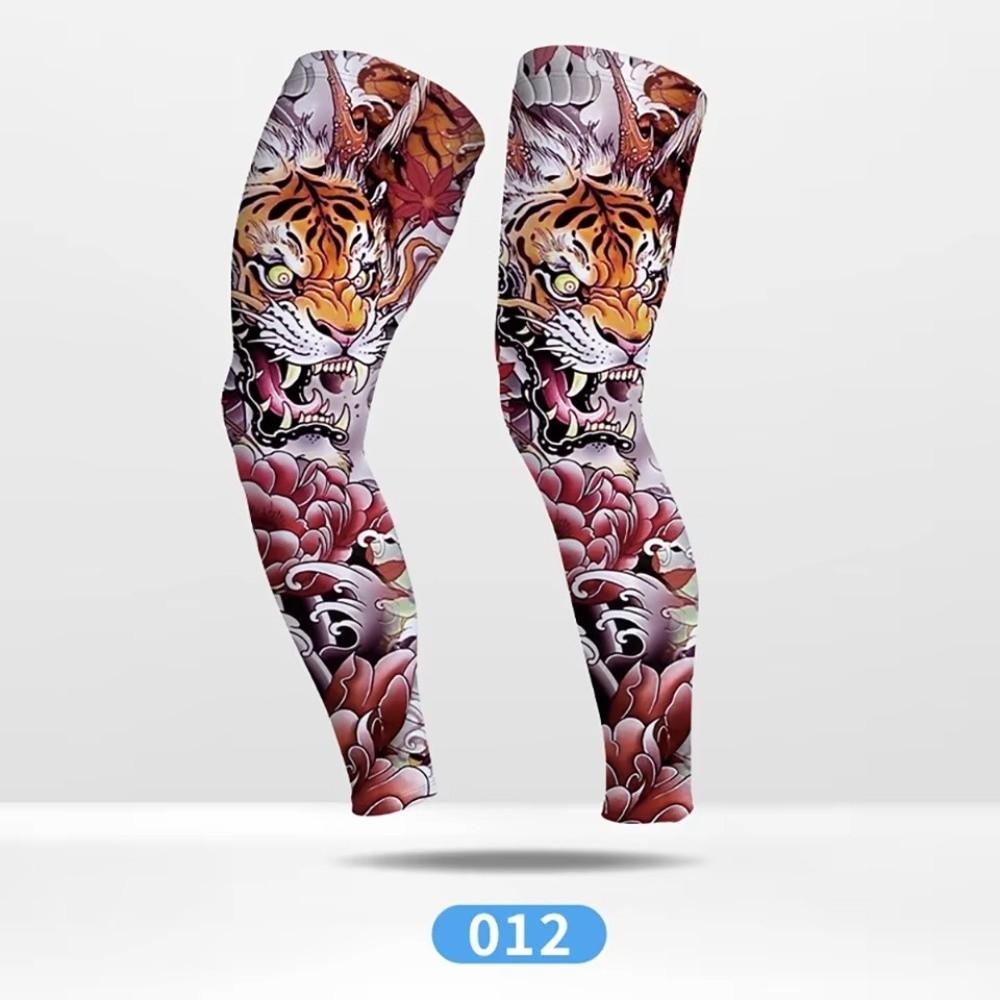 1 Paar Elastische Beencompressiehoezen Antislip Kniebeschermers Unisex Hardloop Beenbedekking Zomer