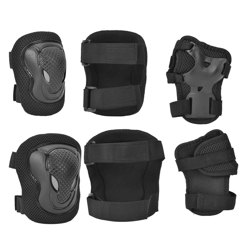 Thickened Roller Skate Protection Gear Set Knee Pads Elbow Pads Gloves for Adult