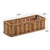 Elegante Cesto Contenitore in Rattan per l'Organizzazione della Casa