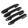 Car Door Handle Cover For Toyota Highlander CROWN KLUGER RAV4 WILANDER No Tape Required, Full Coverage,ABS Material Accessories