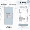 2026 Portable Weekly Planner: Leather-Covered Diary & Time Management Book