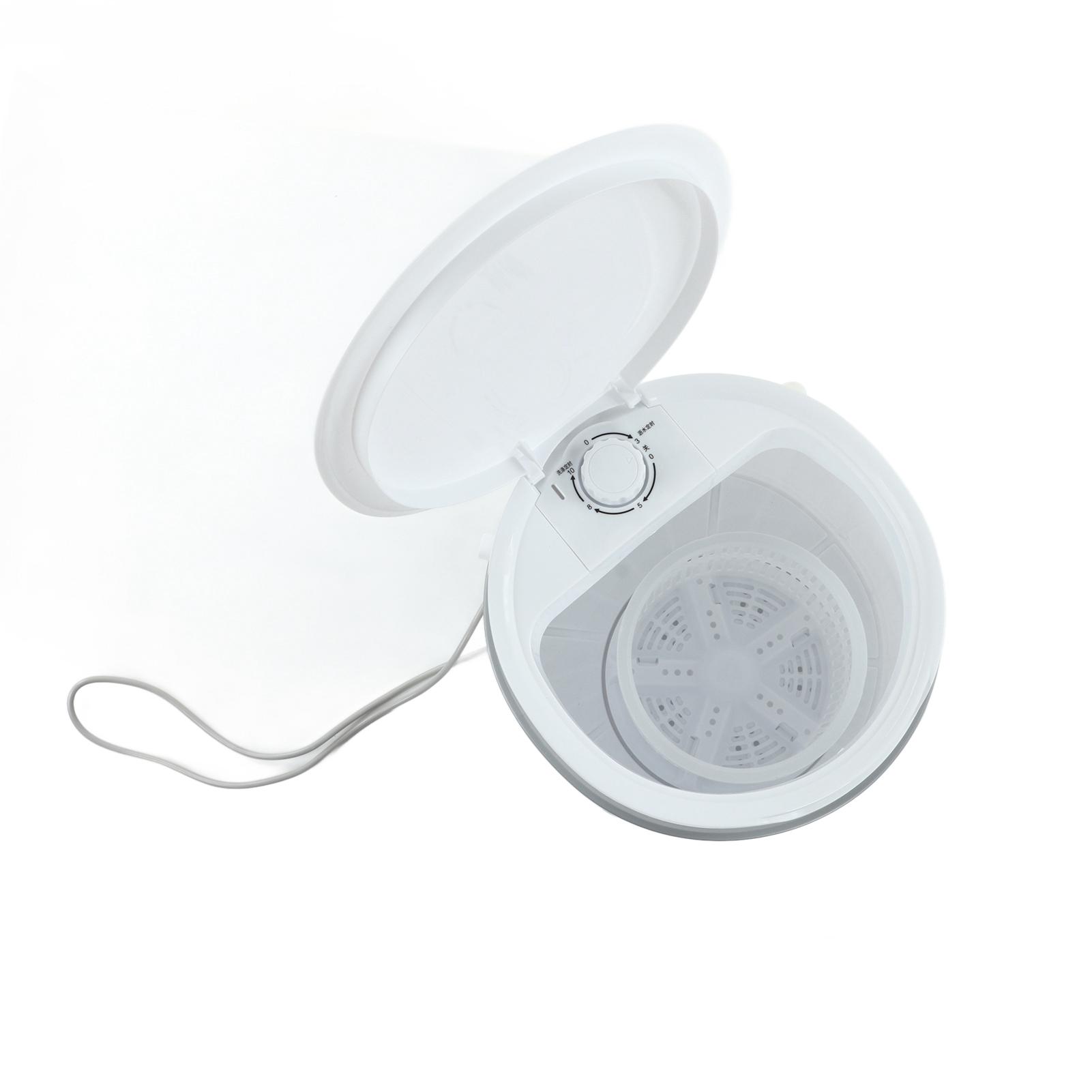 Washing Machine Plastic Household Semi Automatic Dormitory Accessories for Baby Clothes AC