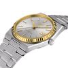 Tissot PRX 40mm Powermatic 80 18K Solid Yellow Gold Bezel Silver Dial Stainless Steel Bracelet Men's Watch (T931.407.41.031.01)