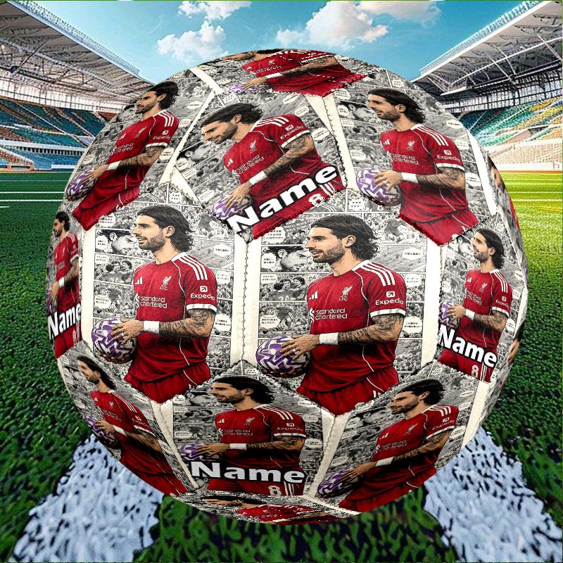 Individueller Name Personalisierte Fußballmannschaft F.C-A Druck Größe 5 Fußball Training & Spiel Fußball, für Team, Kicken, Geschenk für Fußball-Enthusiasten