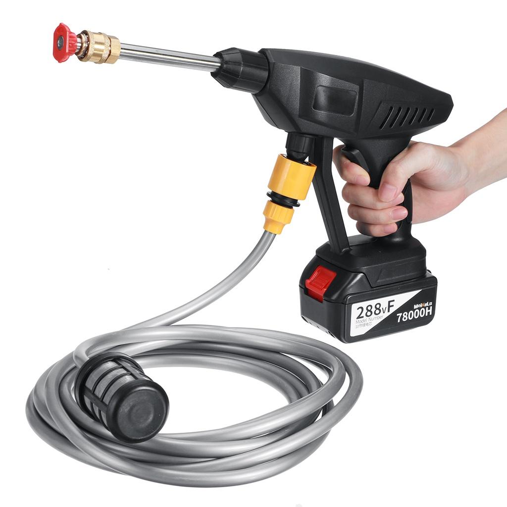 

30BAR 188/288VF Беспроводная автомойка высокого давления для мойки автомобилей Водяной пистолет Портативная пенопластовая шайба для аккумулятора Makita 78000H