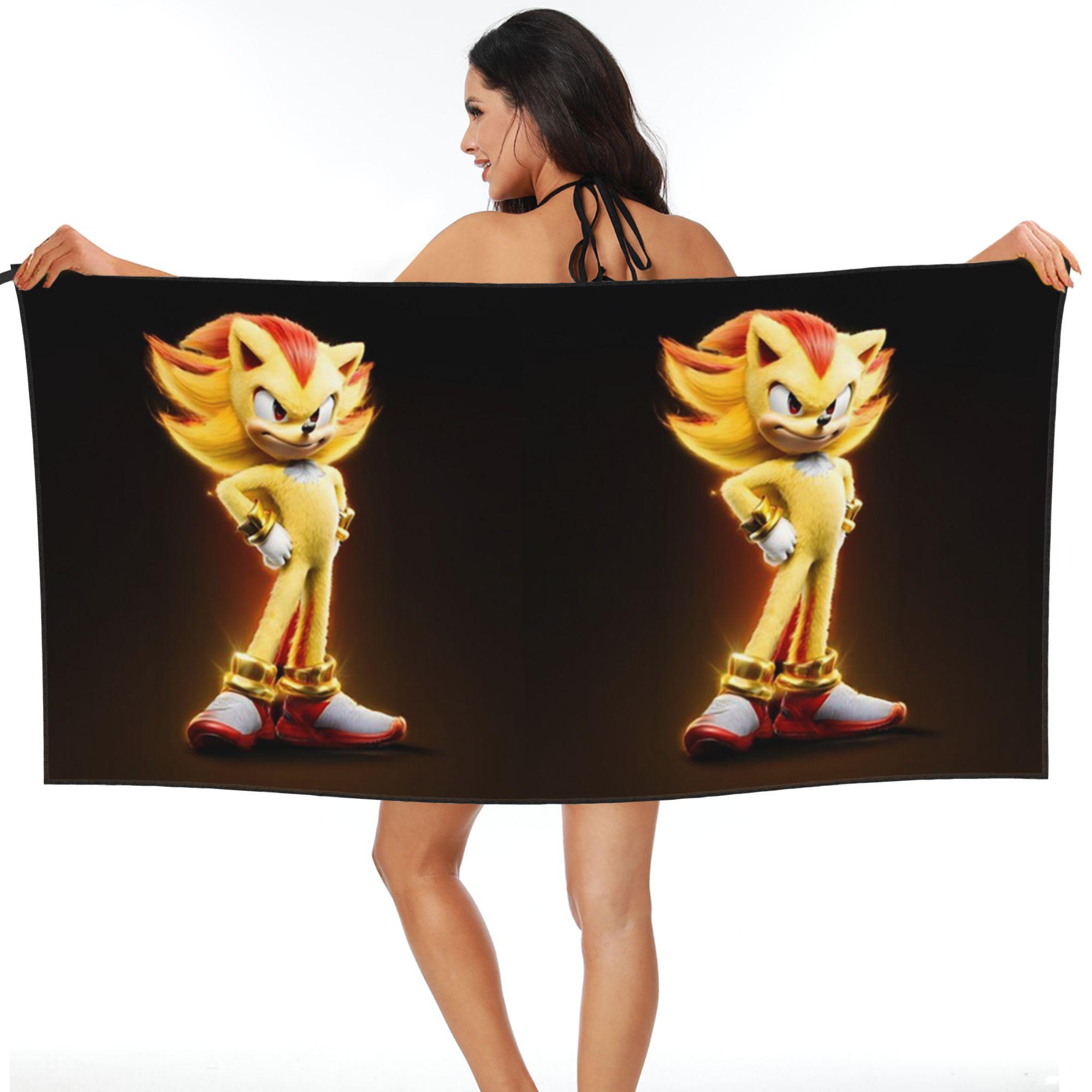 Super Shadow Beach Towel Soft Microfiber Quick Dry Absorbent Quick Towels For Pool 70x140 cm