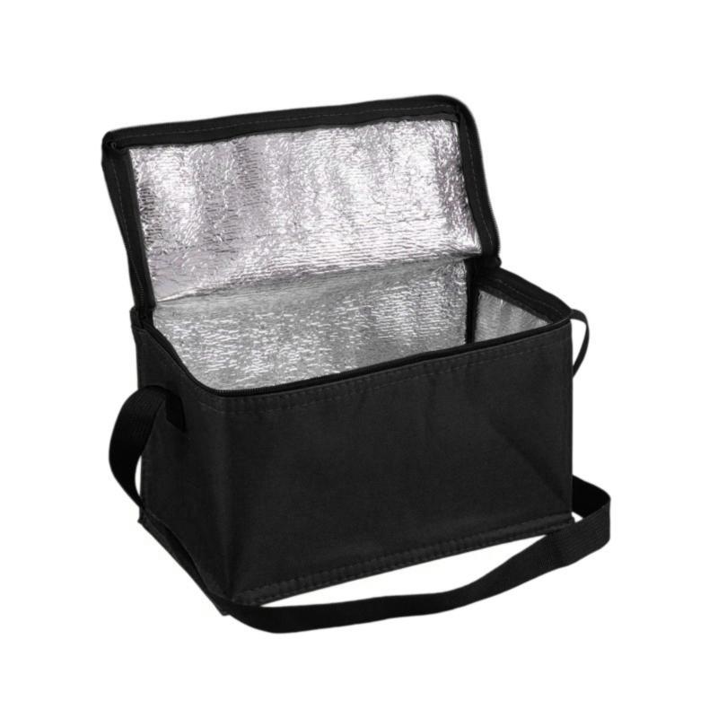 Insulated Bag With Cloth And Aluminum For Food Delivery Camping Cold Hot Meal Storage Temperature Retention