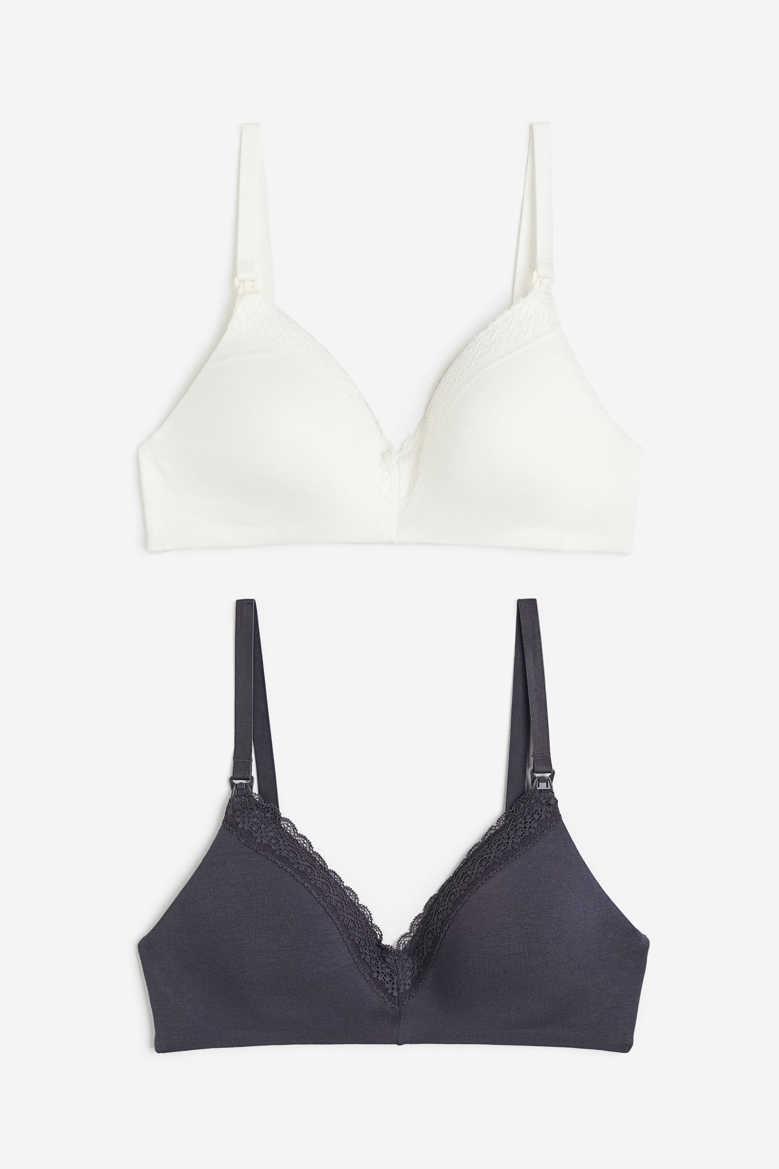 

МАМА Комплект из 2 бюстгальтеров для кормления с мягкой подкладкой