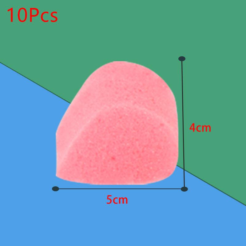 

10 шт. губки для рисования на лице, лепестковая губка, пена, набор для рисования, боди-арт 10PCS красный