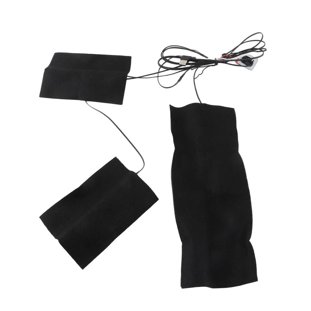 3 In 1 Clothes Heater Pad USB 3 Temperature Settings Electric Cloth Heating Sheet Soft Washable Cloth Warmer Pad for Winter