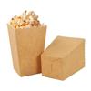 10Pcs Kraft Paper Popcorn Boxes Container, Birthday Party Movie Night Fries Cup, Snack Buckets Wedding Favors Gift Box Supplies