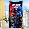 Love Transformers Customized Name Beach Towel Quick-Dry Soft Microfiber