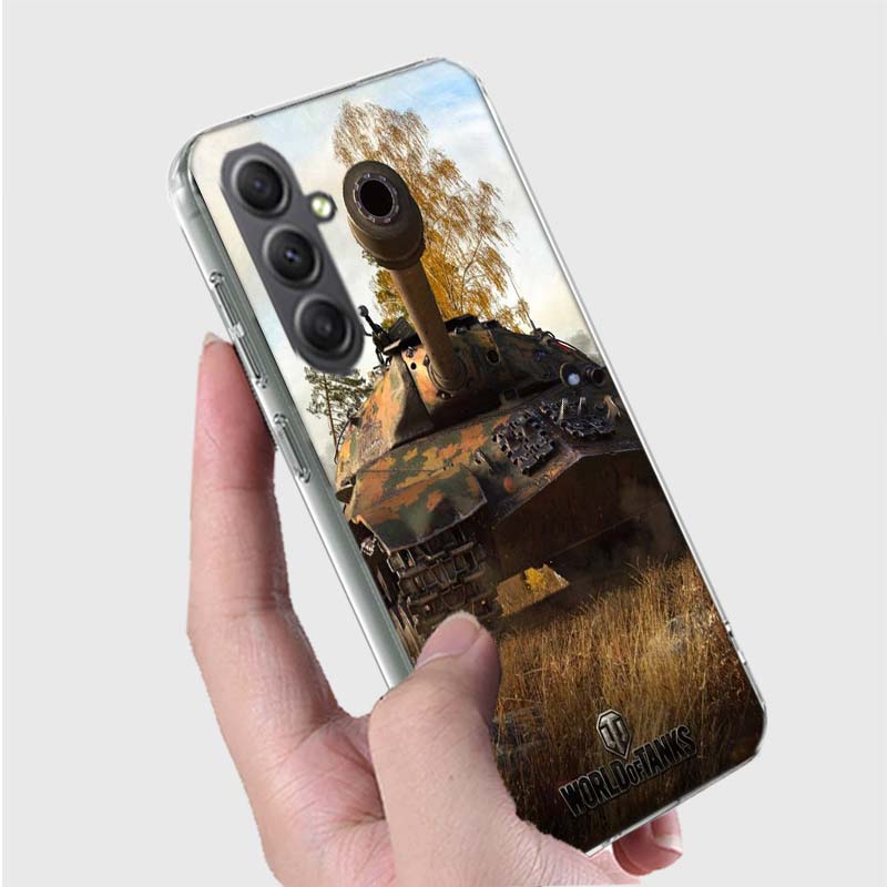 World Of Tanks Game Phone Case for Samsung Galaxy A54 A14 A24 A34 A17 A37 A57 A55 A35 A25 A15 A16 A26 A36 A56 A13 A23 A33 A53 A5