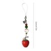 Cute Core Beaded Keychain Lanyard Ornament Stylish Decoration for Bag and Key