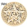 Fantasy Theme Handbook Collage Vintage European Magic Themed Wax Seal Stamp Head, Solid Brass Exquisite Artistic Craft Engraved Sealing Head
