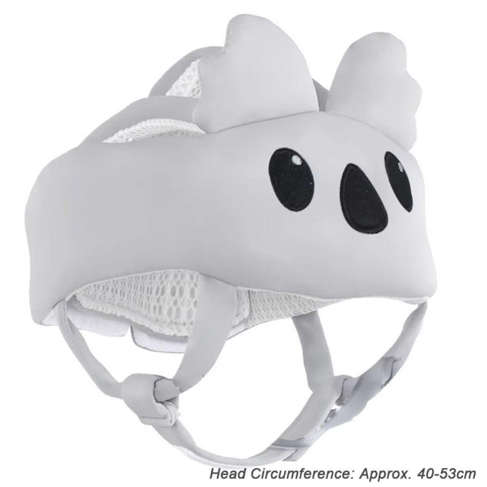 Soft No Bumps Infant Safety Helmet Mesh Adjustable Newborn Bumper Bonnet Shock Absorbing Breathable Baby Head Protector Run