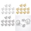 5 Pairs Earring Backs Jewelry Finding for Girls Silver Small