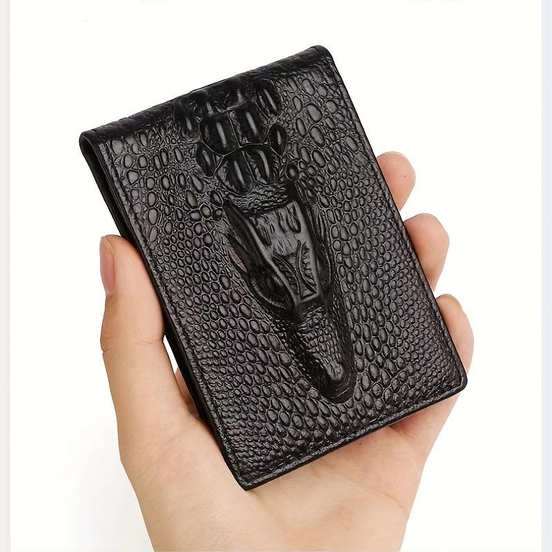 Men's Pattern ID Card Holder - Large Capacity Multi-Functional Driver's License and Bank Card
