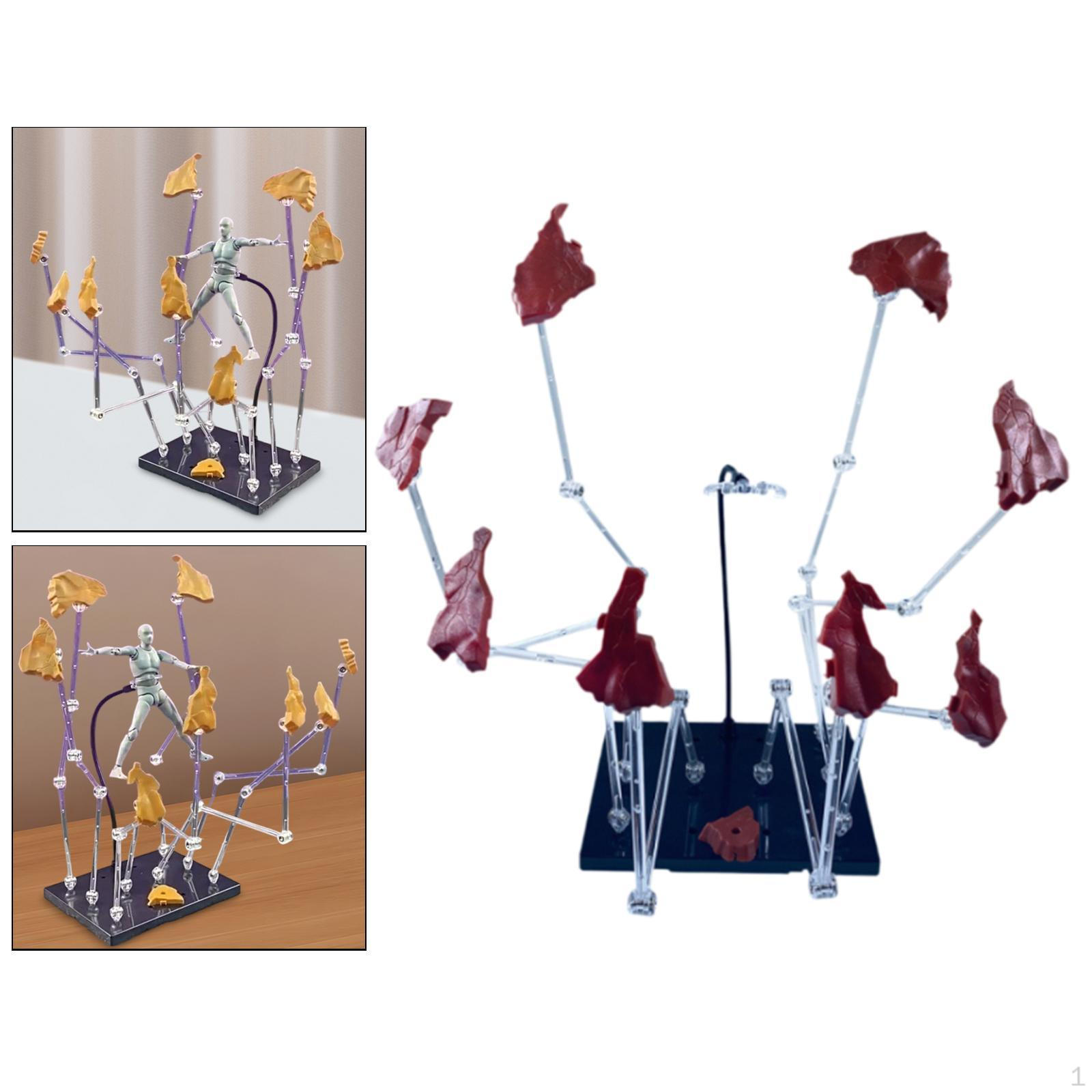 

Action Figure Stand Decorative Doll Model Bracket Creative Lightweight Sturdy Base