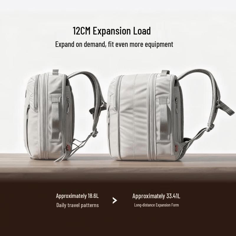 OIWAS Duncity Series Expandable Laptop Backpack