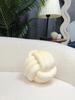 Nordic Hand-Woven Velvet Knot Pillow - Home Decoration