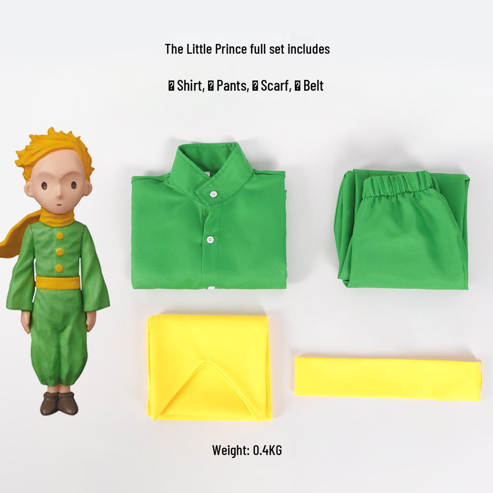 

Little Prince Anime Movie Cosplay Costume Set for Adults and Children - Stage Performance Outfit 110 Child