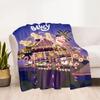 Bluey's Colorful Adventures Blanket Warmthful Decor Suitable for Picnics Seaside Couch All-Season Use Playful Design Gift for Travel Home Birthdays
