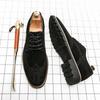 Classic Retro Style Casual Shoes Men Fashion Brand Oxford Shoes Comfortable Men Brogue Footwear Elegantes Man Wedding Dress Shoe