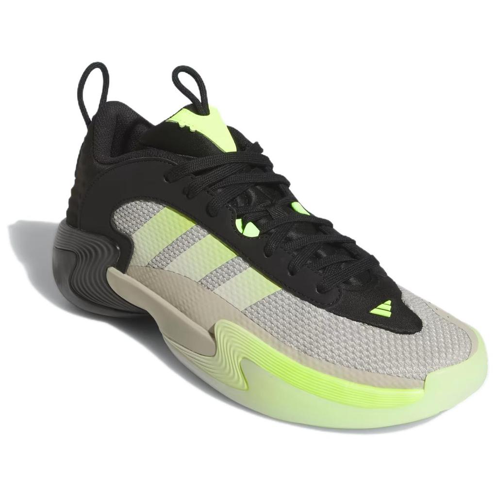 Adidas  Exhibit Select Mid Putty Grey Lucid Lemon Women Sneakers Core-Black IG6620