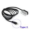 1PC Obd2 Cable Mini Usb OBDII 2 7 Pin To Mini USB Connection Cable For Car HUD Head Up Display Hud OBD Cable