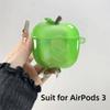 3D Transparent Earphone Protective Shell Protective Cover for AirPods 3/4 /  Airpods Pro 2/1 Gift